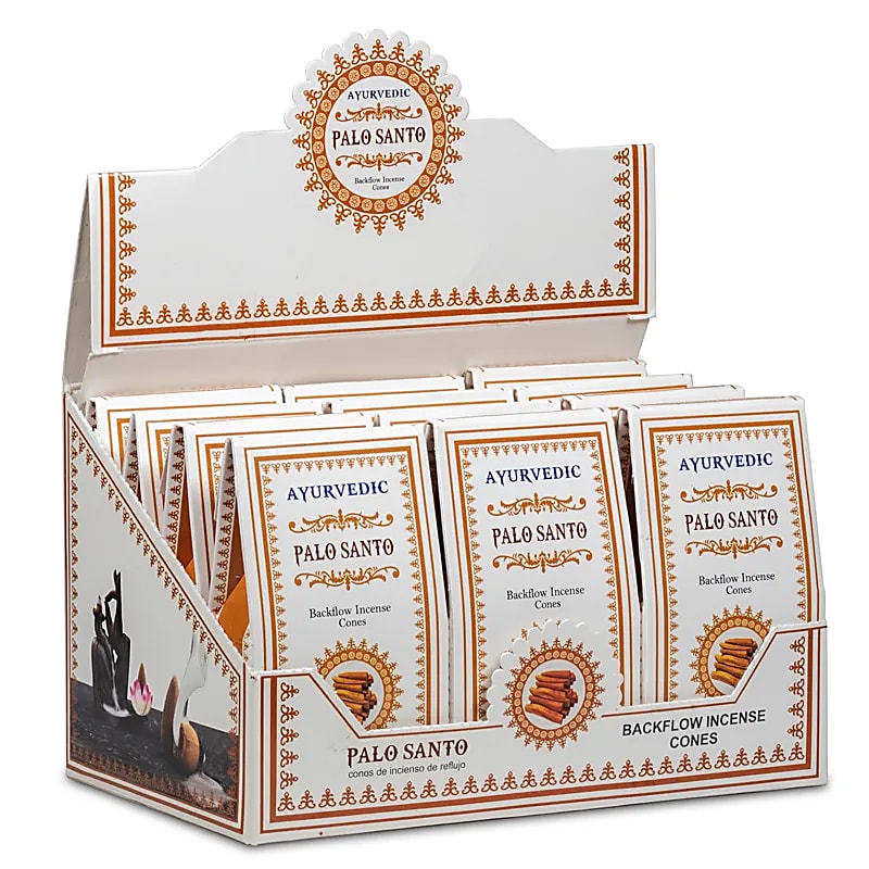 Ayurvedische Palo Santo Rückfluss Weihrauchkegel