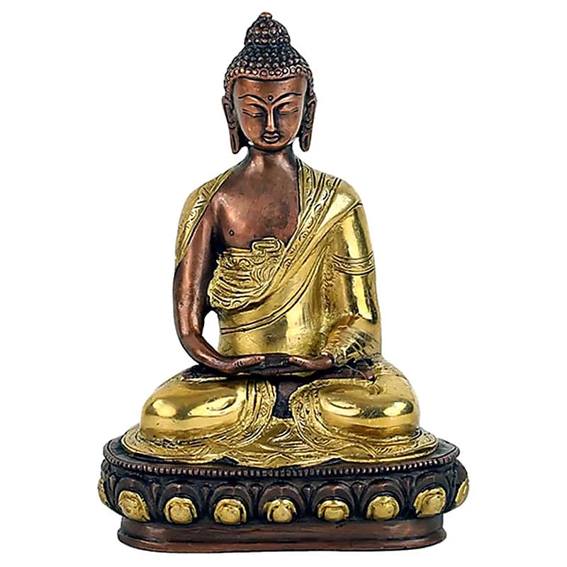 Buddha Amitabha Figur 2-farbig