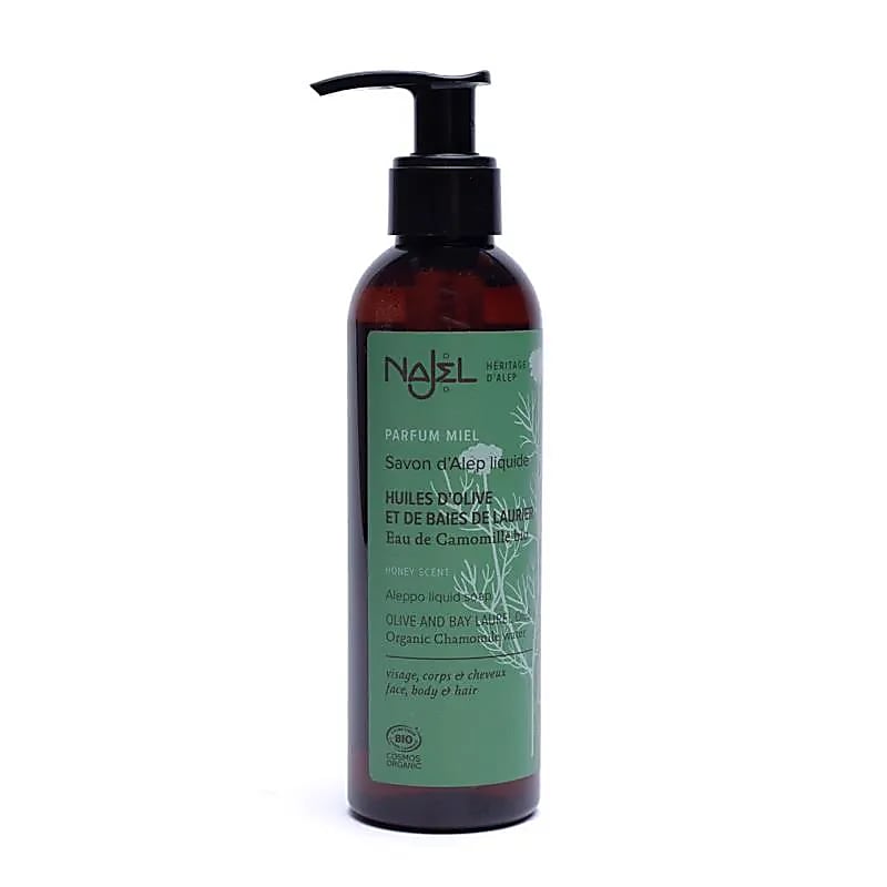 Najel Flüssige Aleppo-Seife mit Kamillenwasser BIO