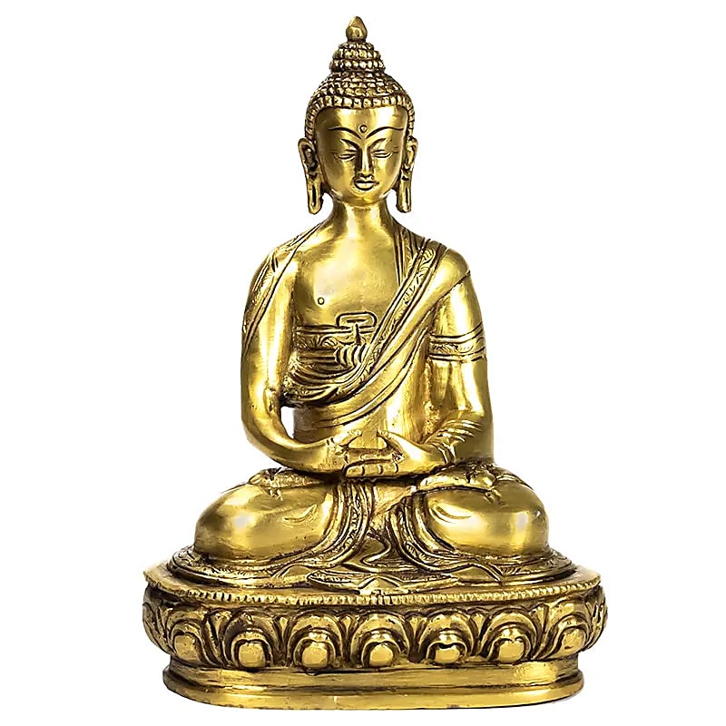 Buddha Amitabha Figur einfarbig