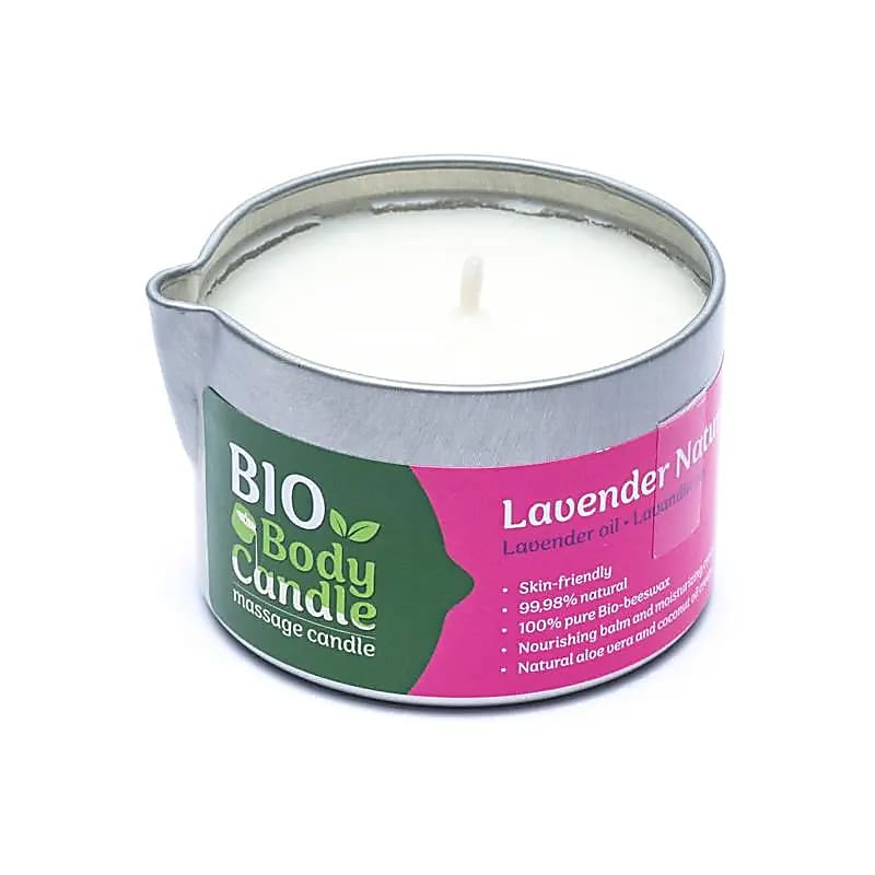 BIO Massagekerze Lavendel
