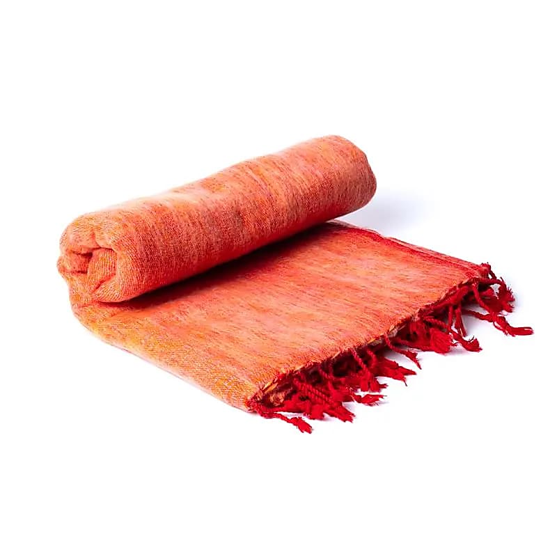 Meditationsschal orange