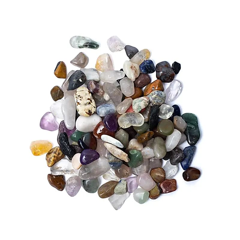 Gemischte brasilianische Trommelsteine B-Qualität