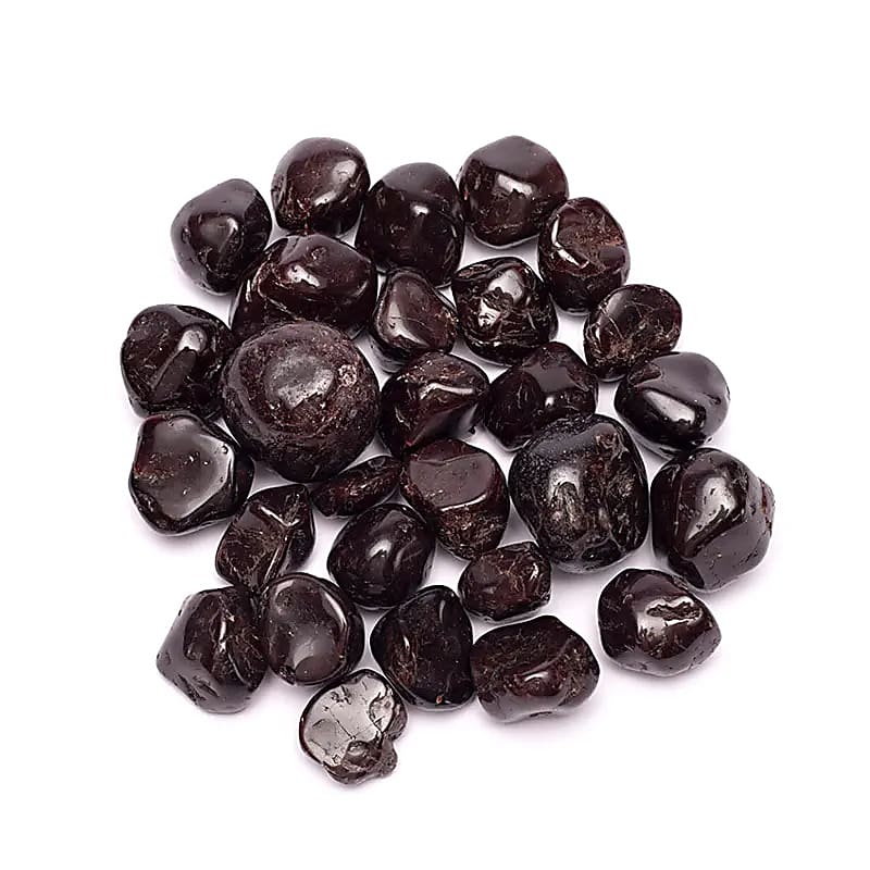 Granat Trommelsteine A Qualität