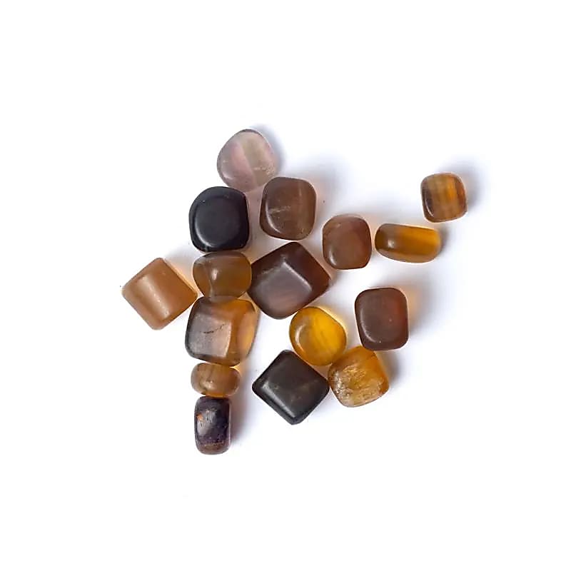 Fluorit Trommelsteine A-Qualität