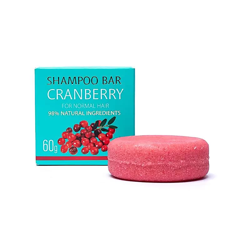 Festes natürliches Shampoo Cranberry