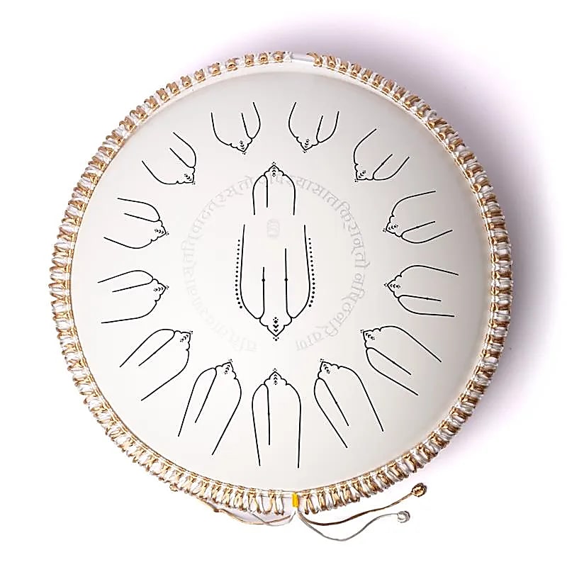 Hluru Handpan/Tongue Drum Hybrid 15 Töne D-Moll Kurd