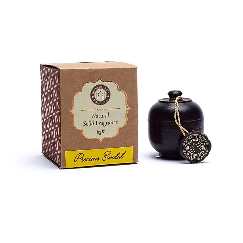 Duftcreme Sandelholz im Rosenholzgefäß