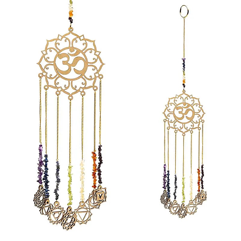 Feng-Shui-Dekoration OHM-/Chakra-Symbole