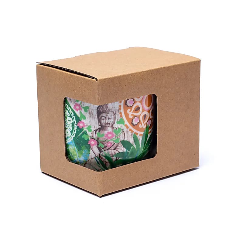 Teetasse mit Sieb Buddha Paradies