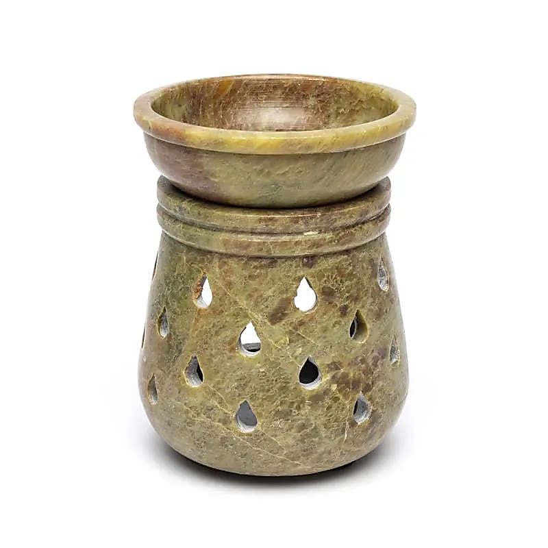 Duftlampe Tropfen Speckstein
