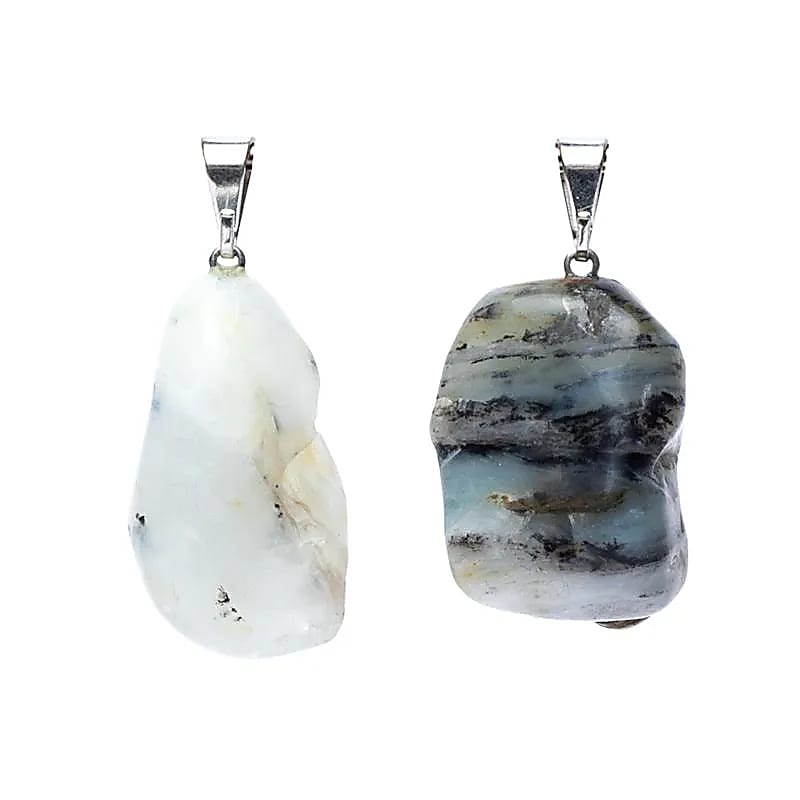 Anden-Opal Edelstein Anhänger gebohrt