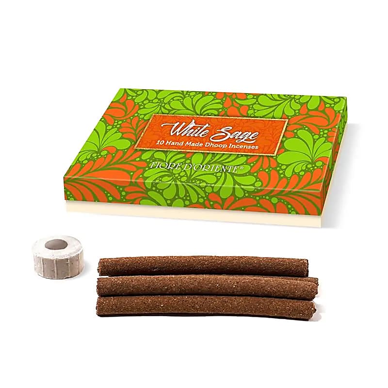 Fiore d'Oriente Dhoop Räucherwerk weißer Salbei