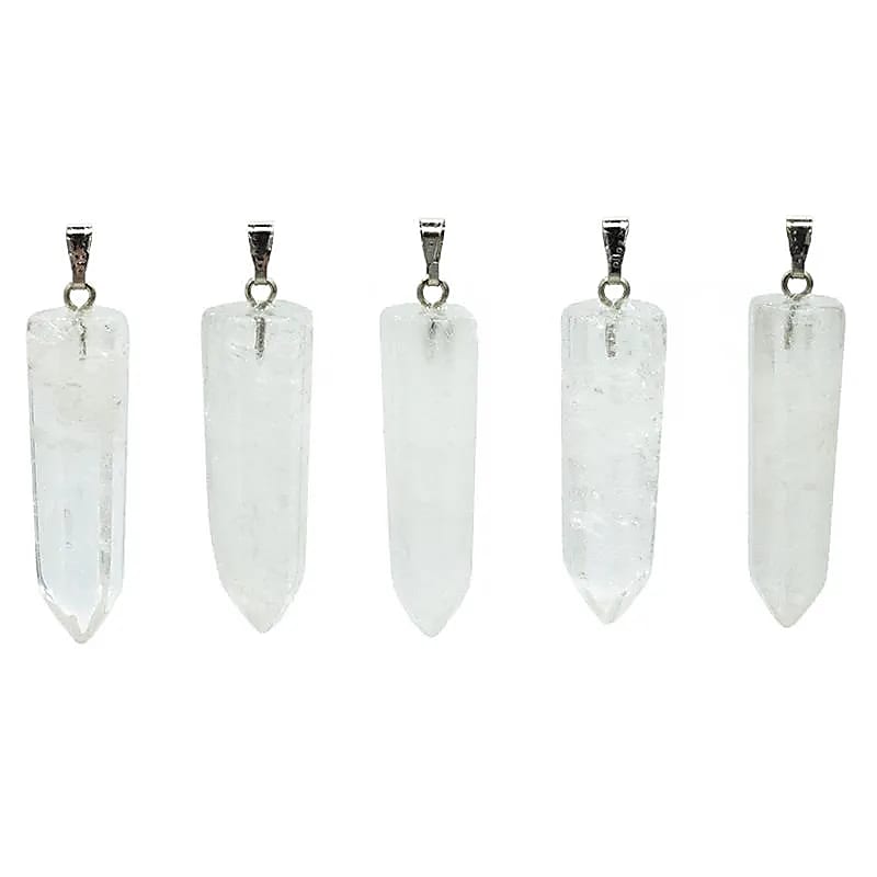 Anhänger Bergkristall facettiert S