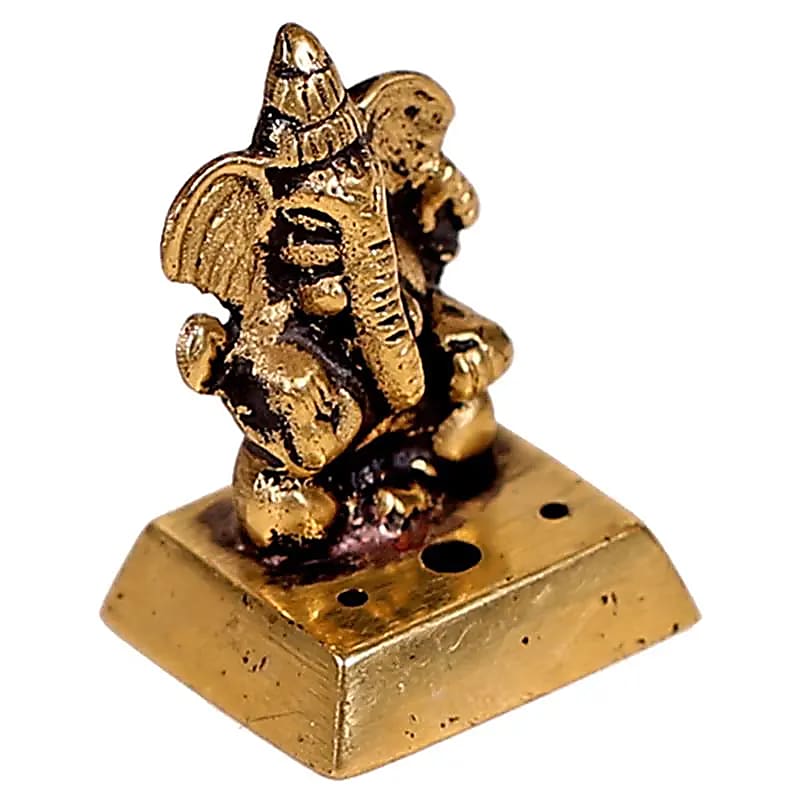 Räuchergefäß Ganesha Messing
