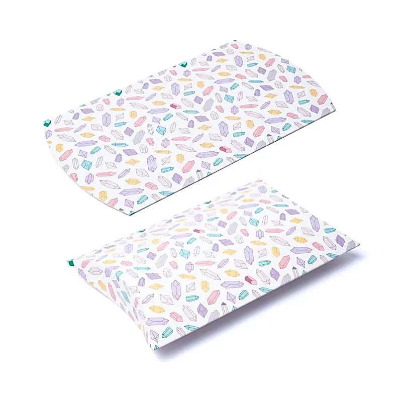 Kissenbox M mehrfarbig Diamanten