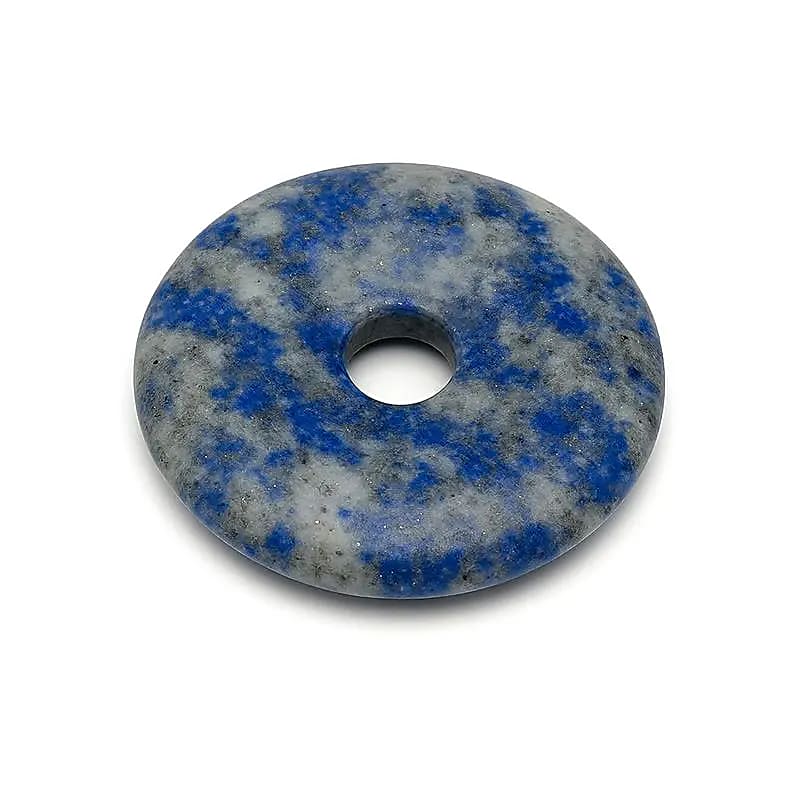Donut Lapislazuli ohne Schnur