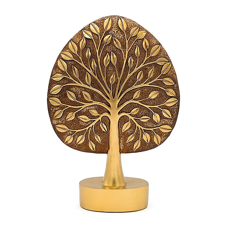 Deco Baum des Lebens goldfarben