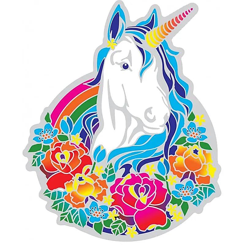 Fensterbild Magisches Einhorn