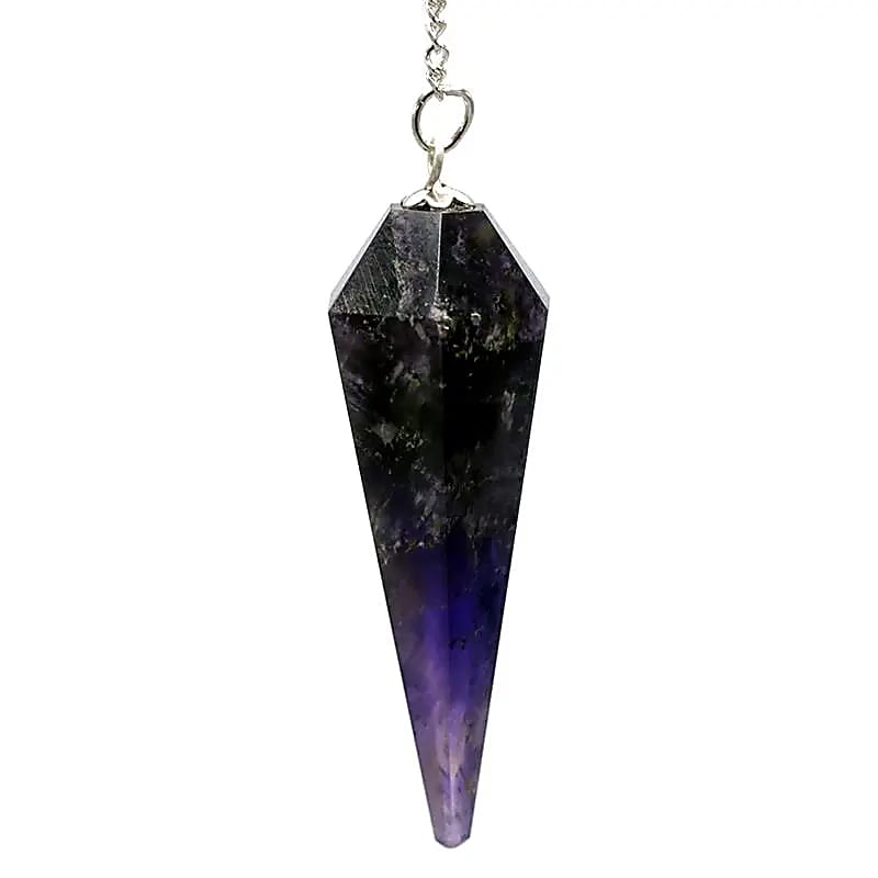 Pendel Amethyst mit Facettenspitze