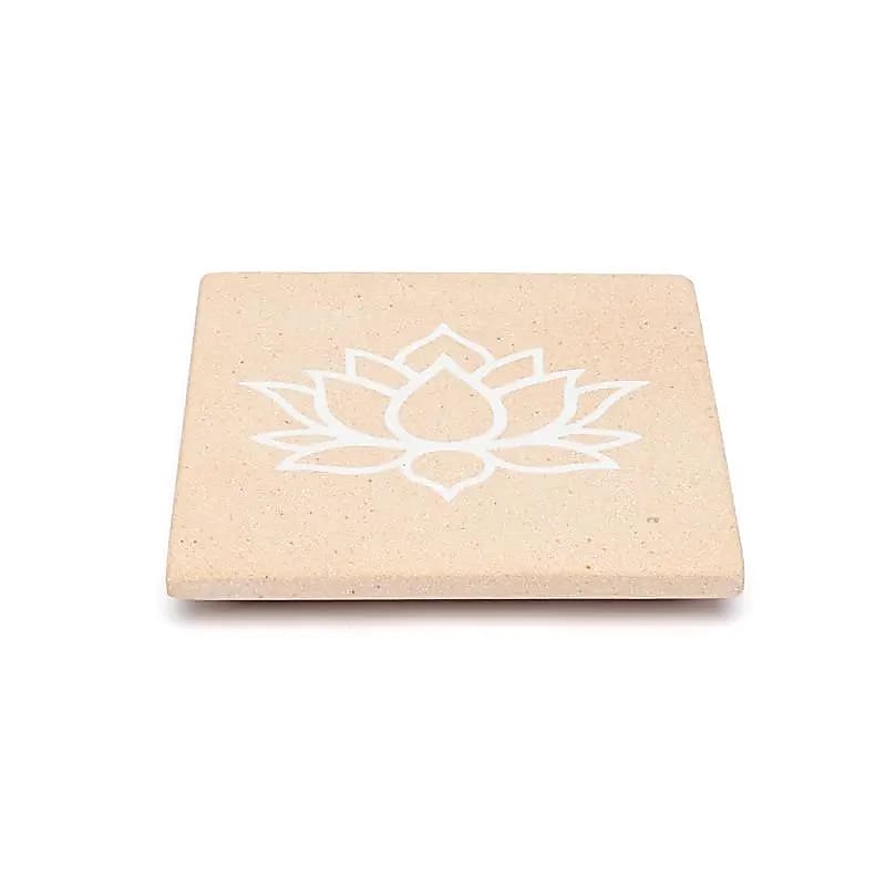Räucherbrenner Lotus rosa Sandstein