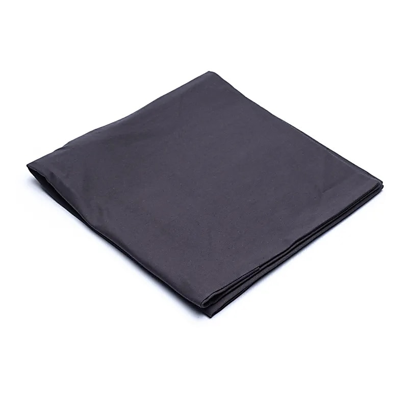 Bezug für Meditationsmatte anthrazit Baumwolle BIO (GOTS)