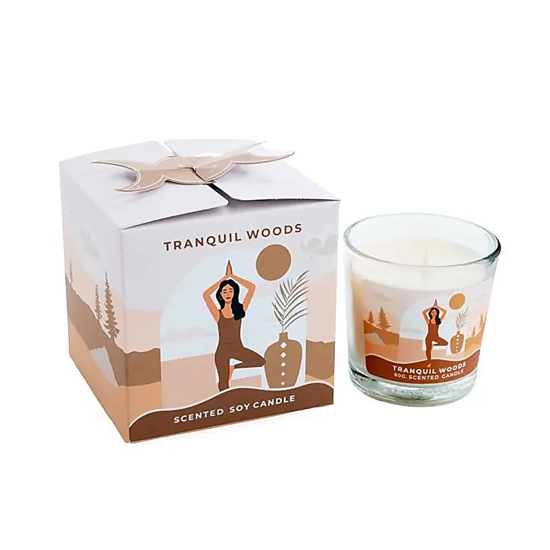 Moonshine Yoga Sojawachskerze Ruhige Wälder