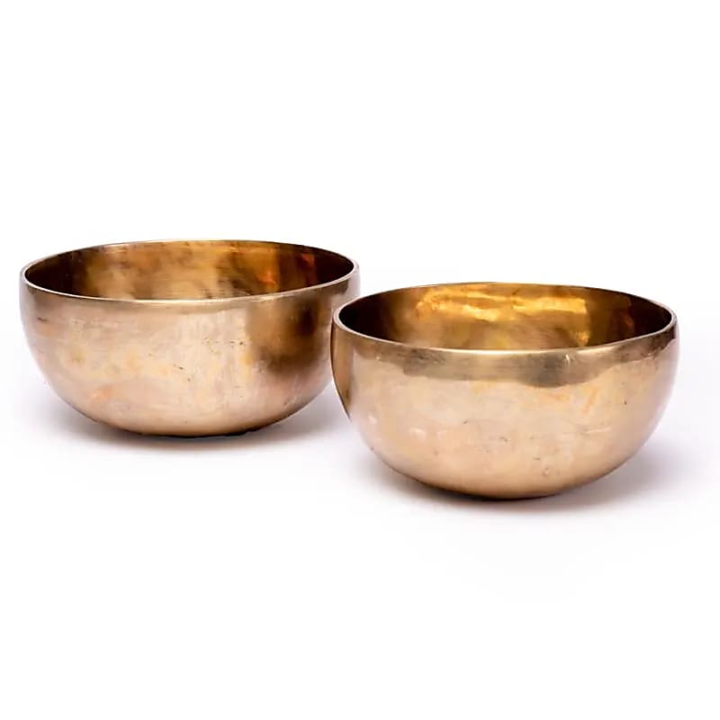 Blume des Lebens Heilende Klangschale dunkel